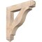 Ekena Millwork Funston Arts & Crafts Smooth Bracket, Douglas Fir, 5 1/2"W x 36"D x 36"H BKT06X36X36FST03SDF - alternate 1